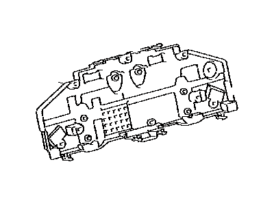 Toyota 83822-60G50 Rear Cover