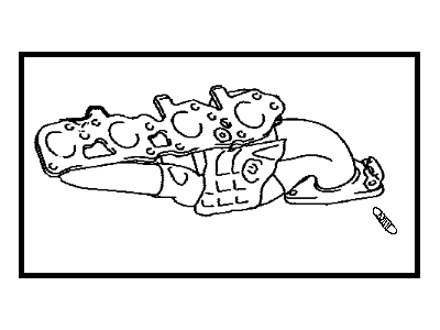 Toyota 17140-38010 Exhaust Manifold