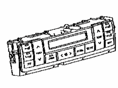 Toyota 55905-60871 Heater & AC Control