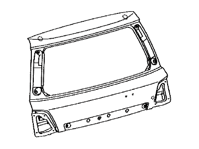Toyota 67005-60J51 Lift Gate