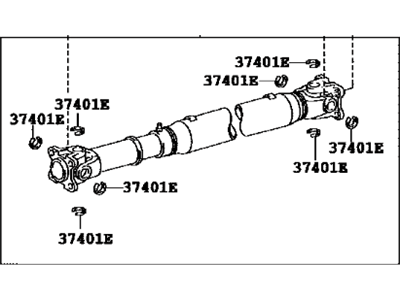 Toyota 37110-60B20 Drive Shaft