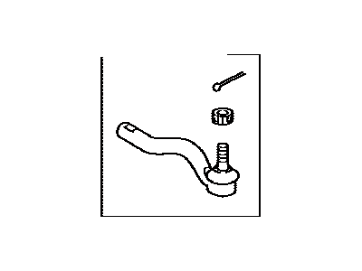 Toyota 45047-69146 Outer Tie Rod