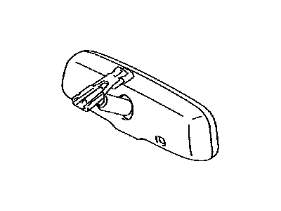 Toyota 87810-0WF30 Mirror Inside