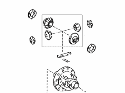 Lexus 41301-60171 Case Sub-Assembly, DIFFE