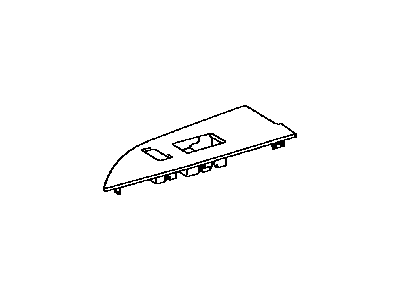 Toyota 74231-60890 Switch Panel