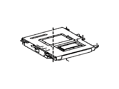 Toyota 86680-45100-B0 Display Unit