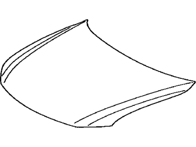 Toyota 53301-21090 Hood