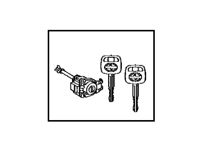 Toyota 69052-21120 Cylinder & Keys