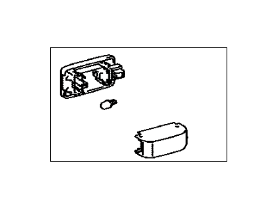 Toyota 81330-58010 Luggage Lamp