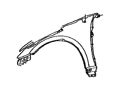 Toyota 53801-21140 Fender