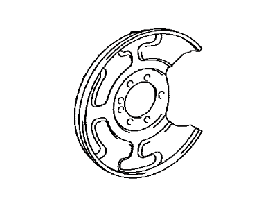 Toyota 47881-21020 Dust Shield