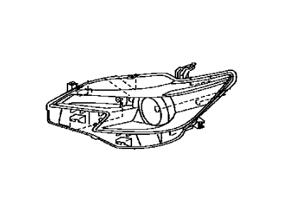 Toyota 81170-21180 Composite Headlamp