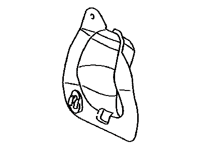 Toyota 45259-21020 Intermed Shaft Upper Cover