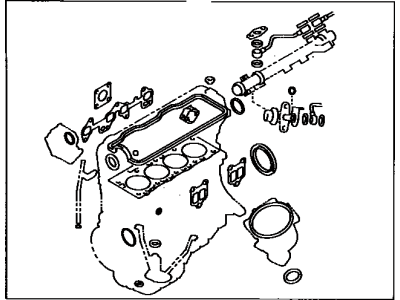 Lexus 04111-F0012 Gasket Kit, Engine O