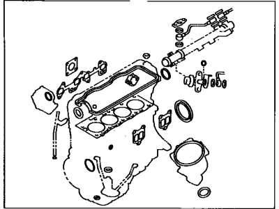 Toyota 04111-0V032 Overhaul Gasket Set