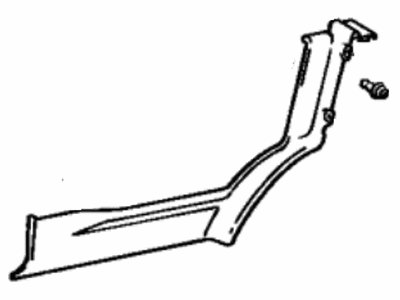Toyota 62551-16040-04 Garnish, Rear Seat Side, RH