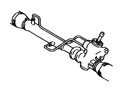 Toyota 44250-12070 Power Steering Gear Assembly(For Rack & Pinion)