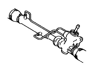 Toyota 44250-16240 Power Steering Gear Assembly(For Rack & Pinion)