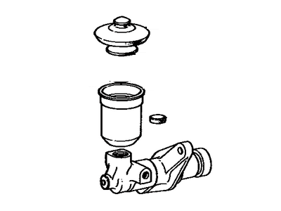 Toyota 31402-30030 Reservoir Sub-Assy, Clutch Master Cylinder