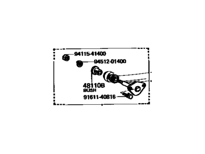 Toyota 04484-35060 Shackle