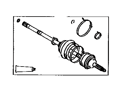 Toyota 43470-19827 Outer Joint Assembly