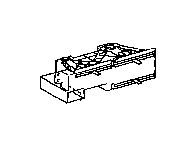 Toyota 55910-16280 Control Assy, Heater Or Boost Ventilator