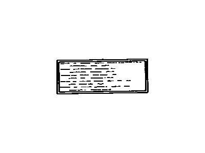 Toyota 28898-26010 Info Label