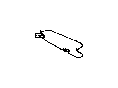 Toyota 74320-16422-E0 Visor Assembly, Left