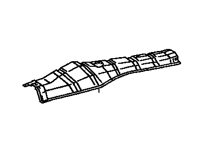 Toyota 58153-16010 INSULATOR, Front Floor Heat