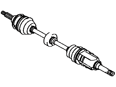 Toyota 43410-16300 Axle Assembly