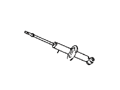 Toyota 48530-80540 Shock Absorber Assembly Rear Left