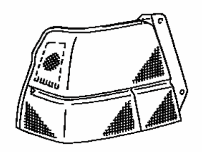 Toyota 81550-16590 Tail Lamp Assembly