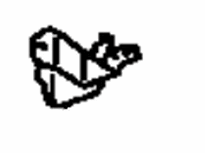 Toyota 57165-16020 Lower Tie Bar Reinforcement