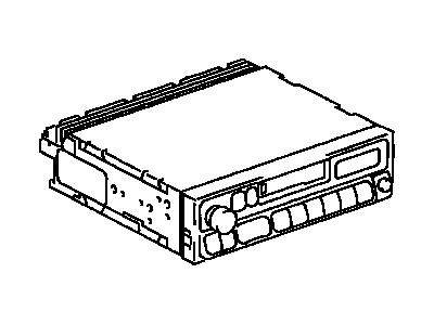 Toyota 86120-08020 Radio