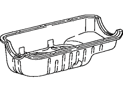 Toyota 12101-11060 Oil Pan