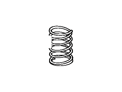 Toyota 48231-28030 Spring, Coil, Rear