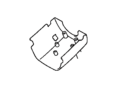Toyota 45286-28140-03 Cover, Steering Column