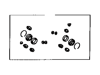 Toyota 04479-28070 Caliper Overhaul Kit