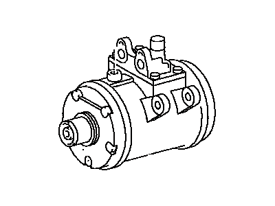 Toyota 88320-28200-84 Compressor, REMAN A/C