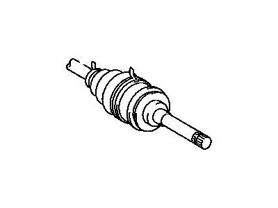 Toyota 43430-28020 Shaft Assembly, Front Drive, Left