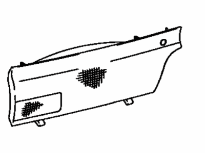 Toyota 81561-95D02 Lens & Housing