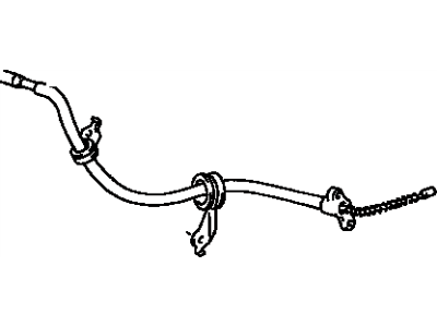 Toyota 46430-28150 Rear Cable