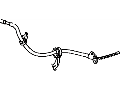 Toyota 46430-28190 Rear Cable