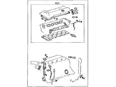 Toyota 04111-76080 Overhaul Gasket Set