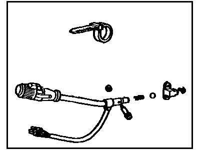 Toyota 84112-29136 Switch Assembly, Light Control