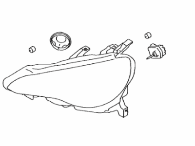 Toyota SU003-08036 Composite Headlamp