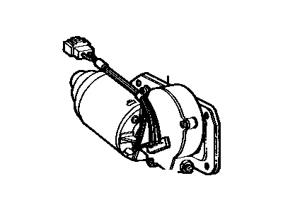 Toyota 85120-90808 Wiper Motor