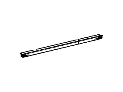 Toyota 68171-90301 Weatherstrip, Front Door Glass Channel