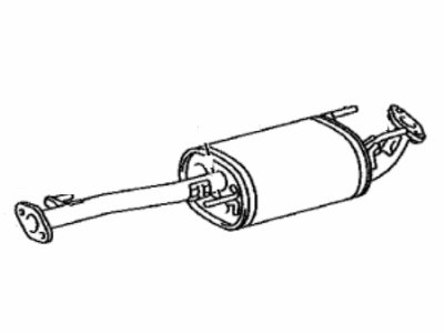 Toyota 17420-31360 Center Pipe