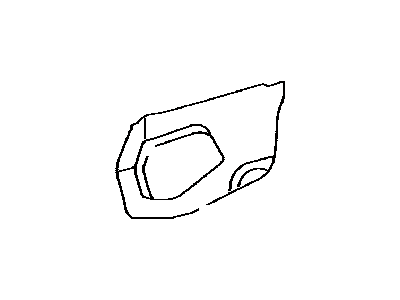Toyota 67848-35010 Access Cover